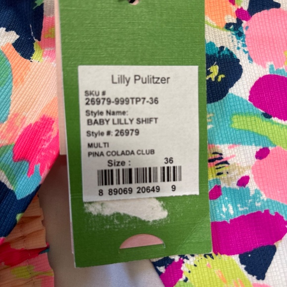 Baby Lilly Pulitzer shift - Picture 3 of 3